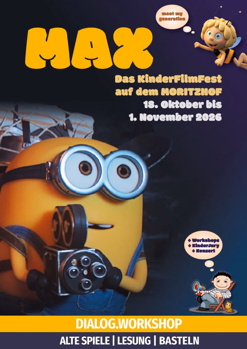 Poster zum Kinderfilmfest MAX