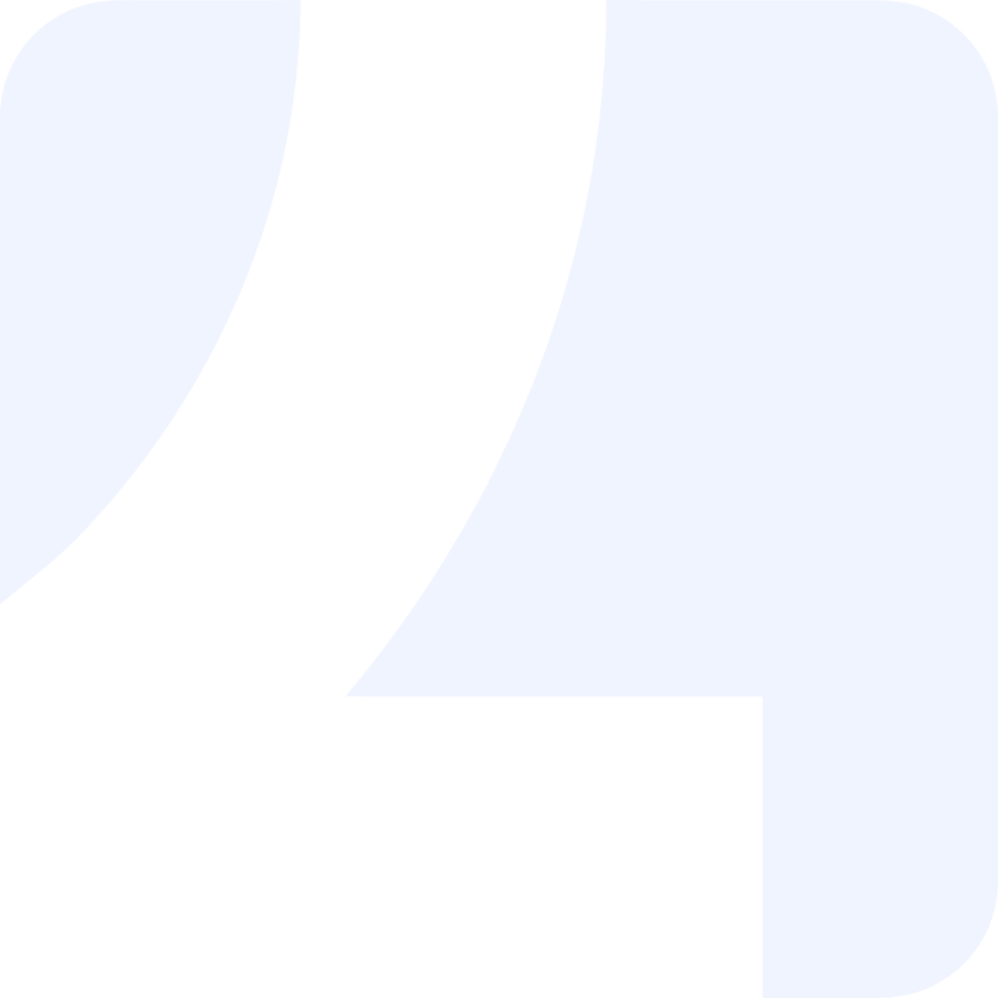 Abstract design with a thick green curve on a light blue background.