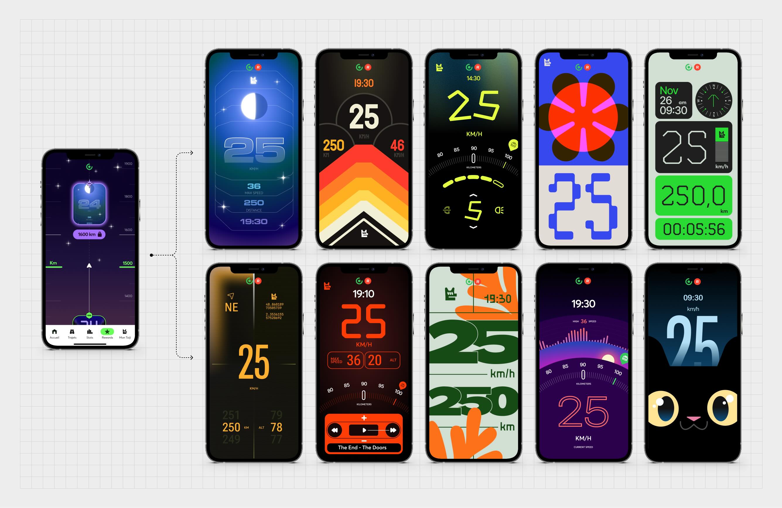 Collection de cockpit