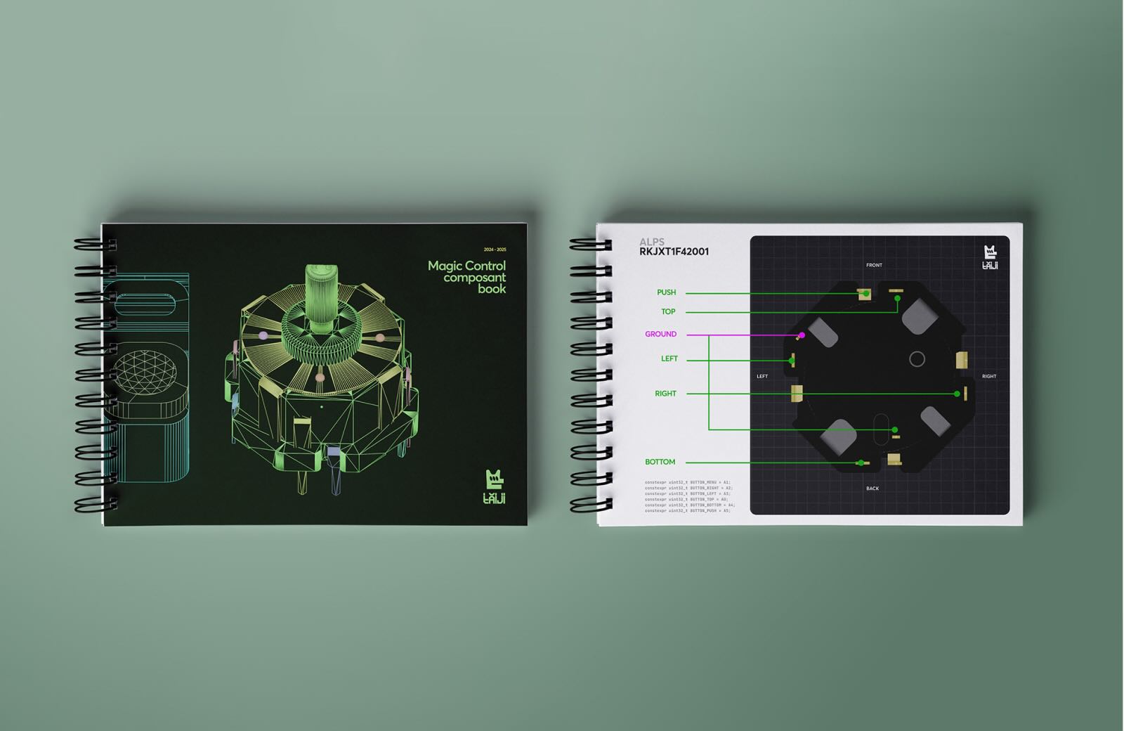 Catalogue de composants pour les prototypes