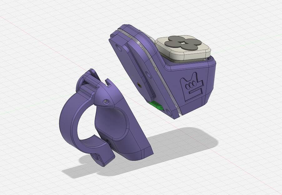 Vue Taiji Remote, Fusion 360