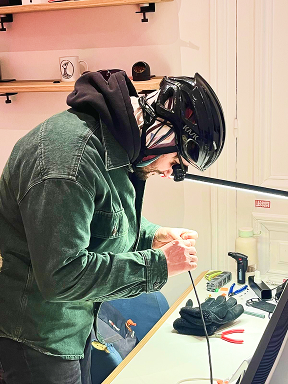 Je suis en train d'analyser un câble...