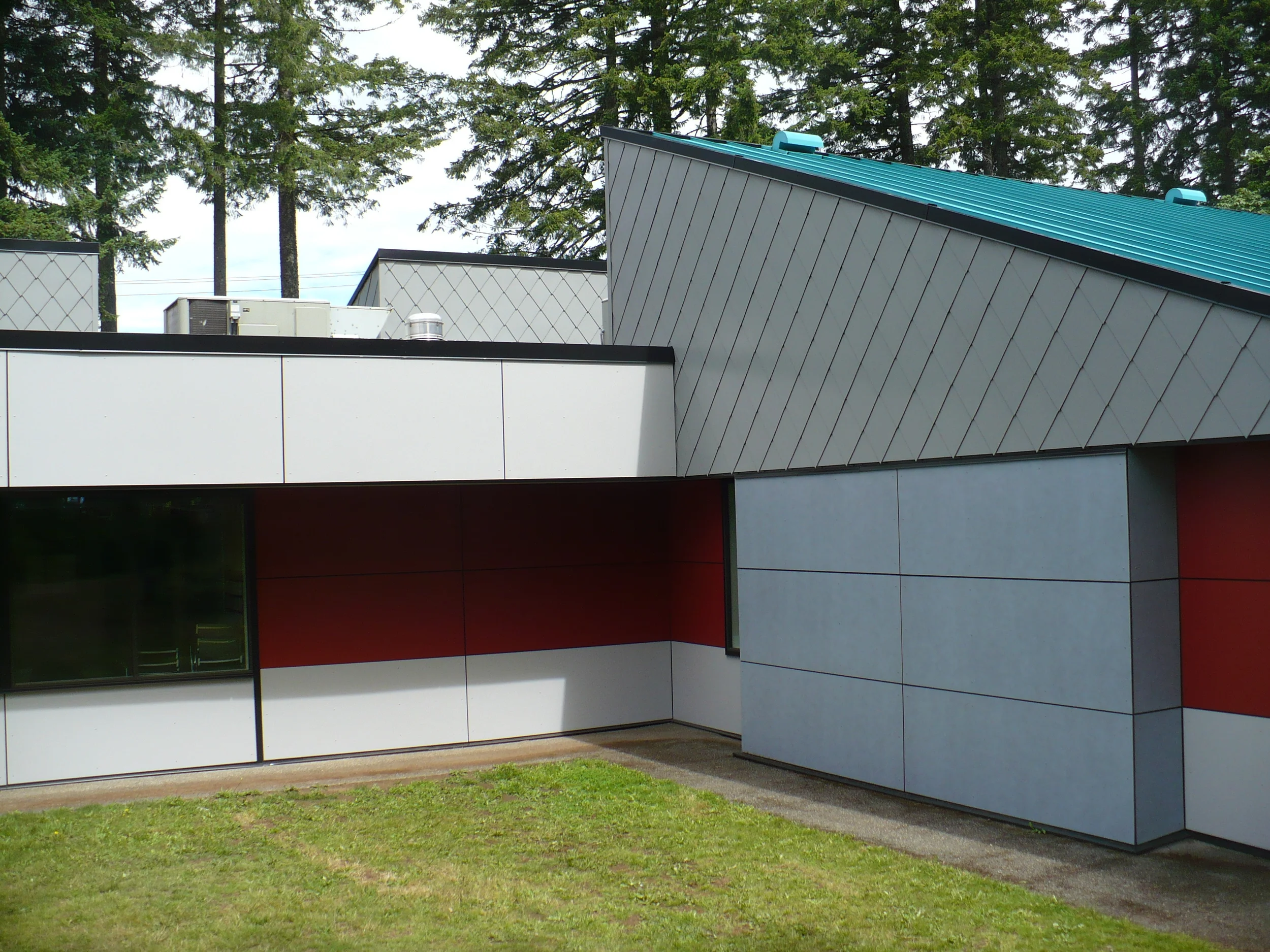 Campbell River School Board — roofing and sheet metal by Nelson Roofing & Sheet Metal Ltd.