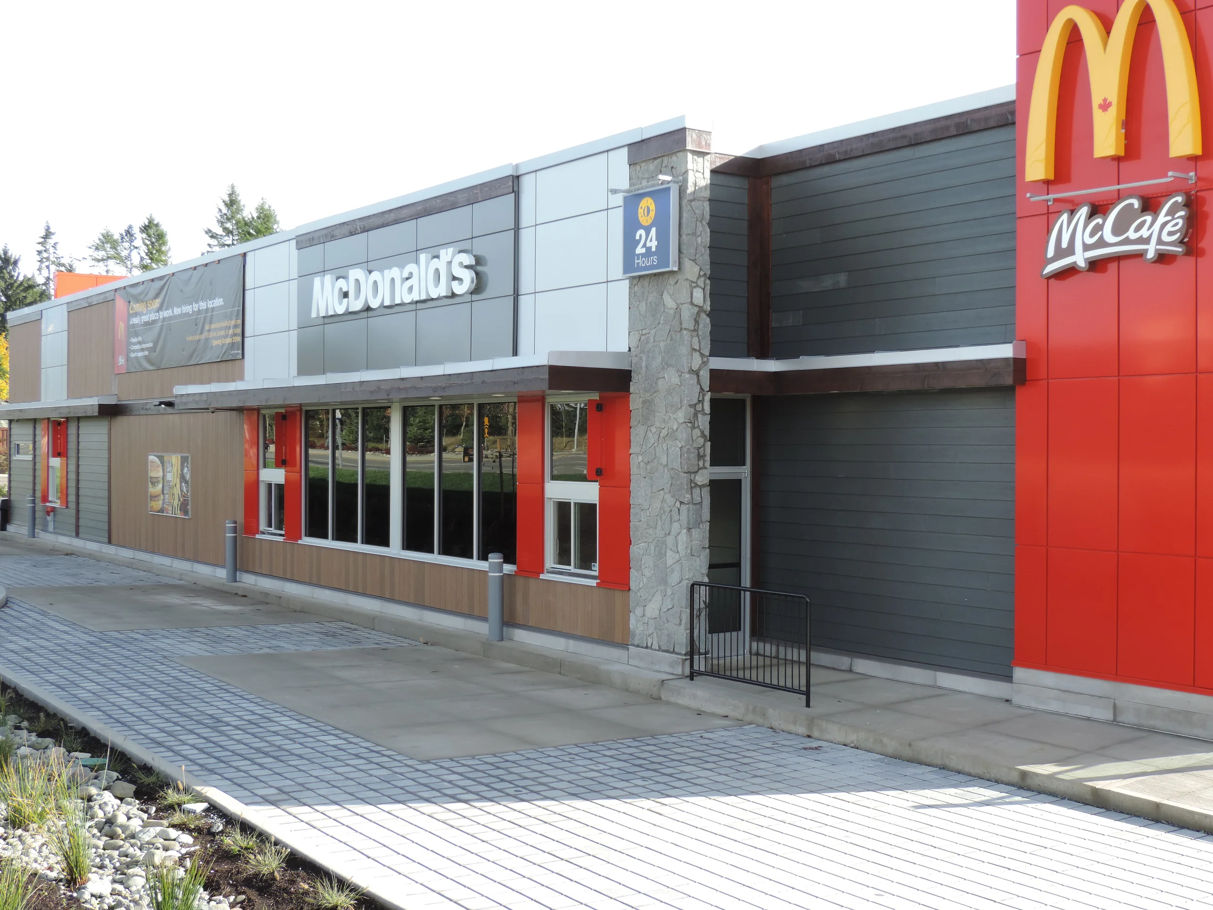 McDonald's at Crown Isle — roofing and sheet metal by Nelson Roofing & Sheet Metal Ltd.