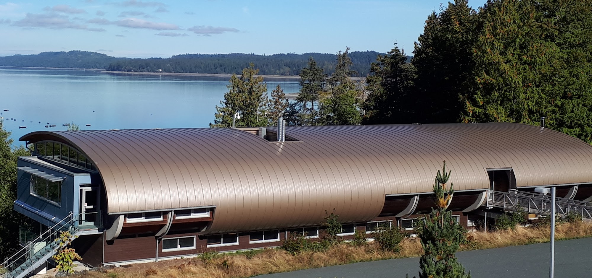VIU Shellfish Research Centre — completed roof by Nelson Roofing (photo 7)