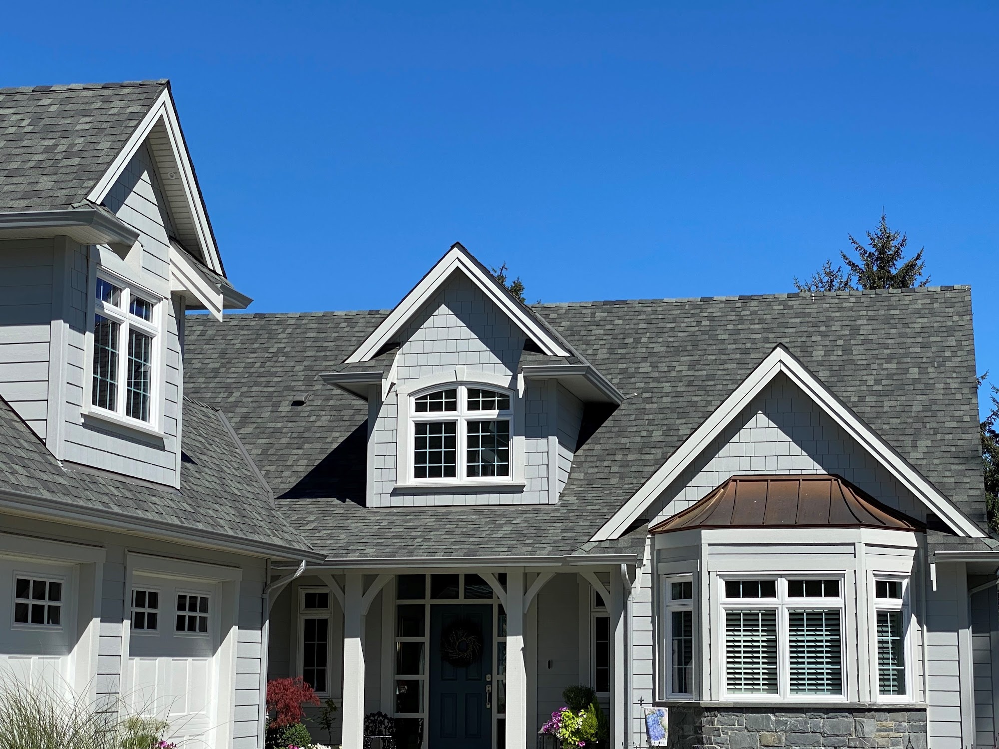 Kilmarnock Residence — roofing and sheet metal by Nelson Roofing & Sheet Metal Ltd.