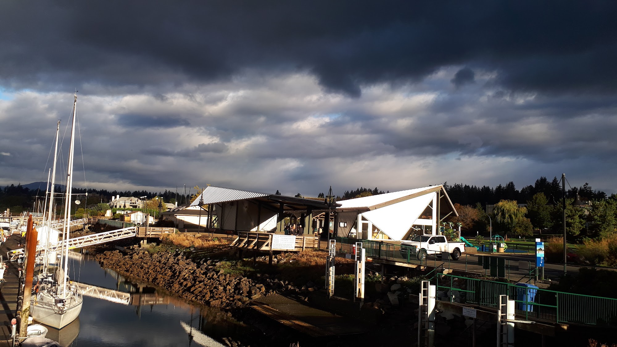 Comox Marina Park — completed roof by Nelson Roofing (photo 9)