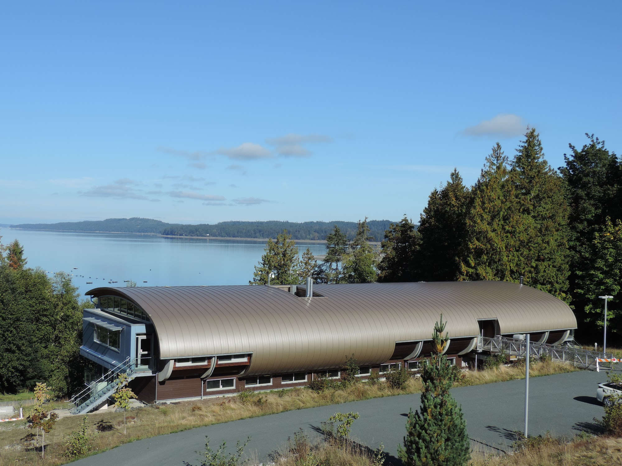 VIU Shellfish Research Centre — completed roof by Nelson Roofing (photo 4)