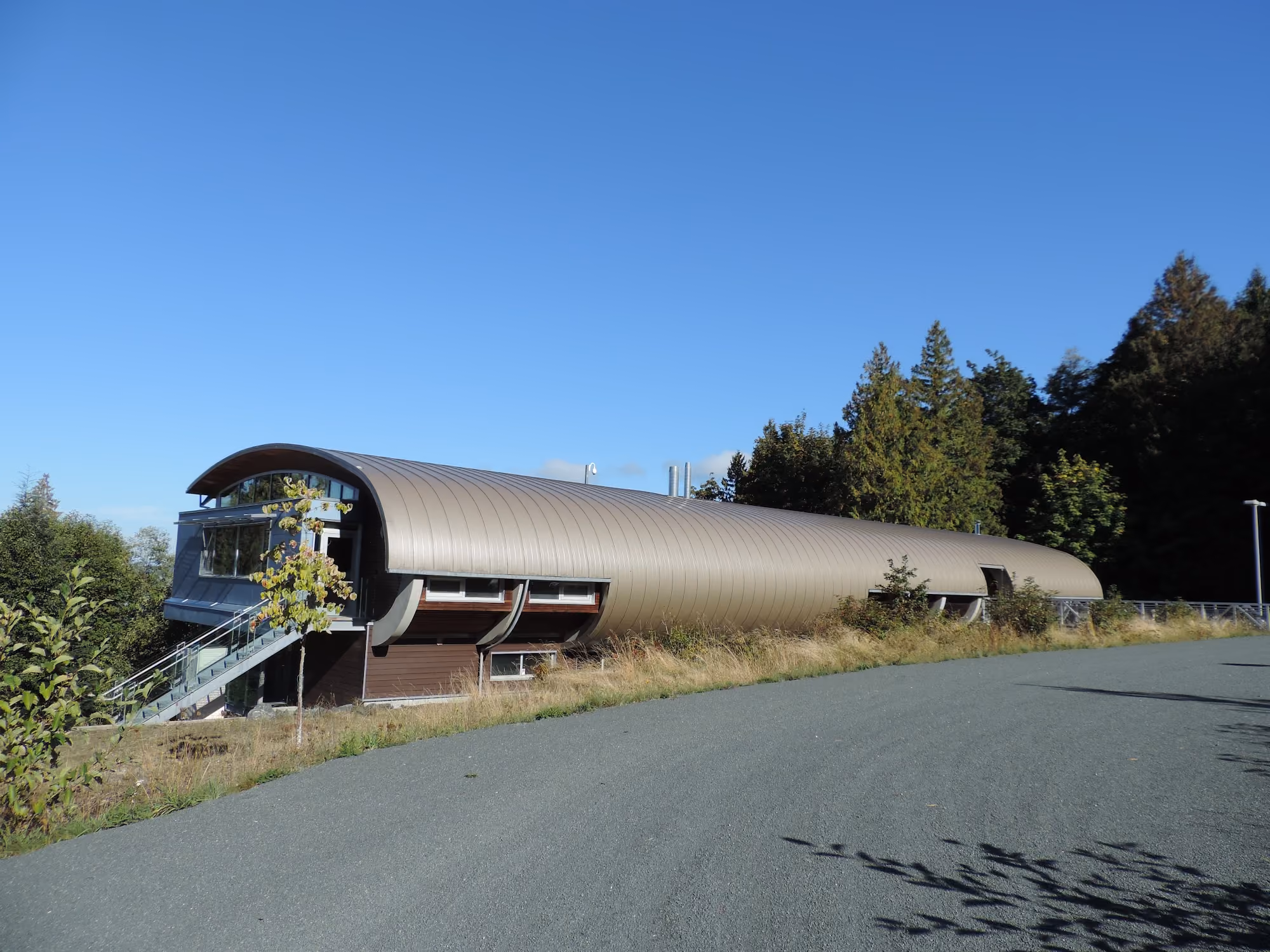 VIU Shellfish Research Centre — completed roof by Nelson Roofing (photo 1)