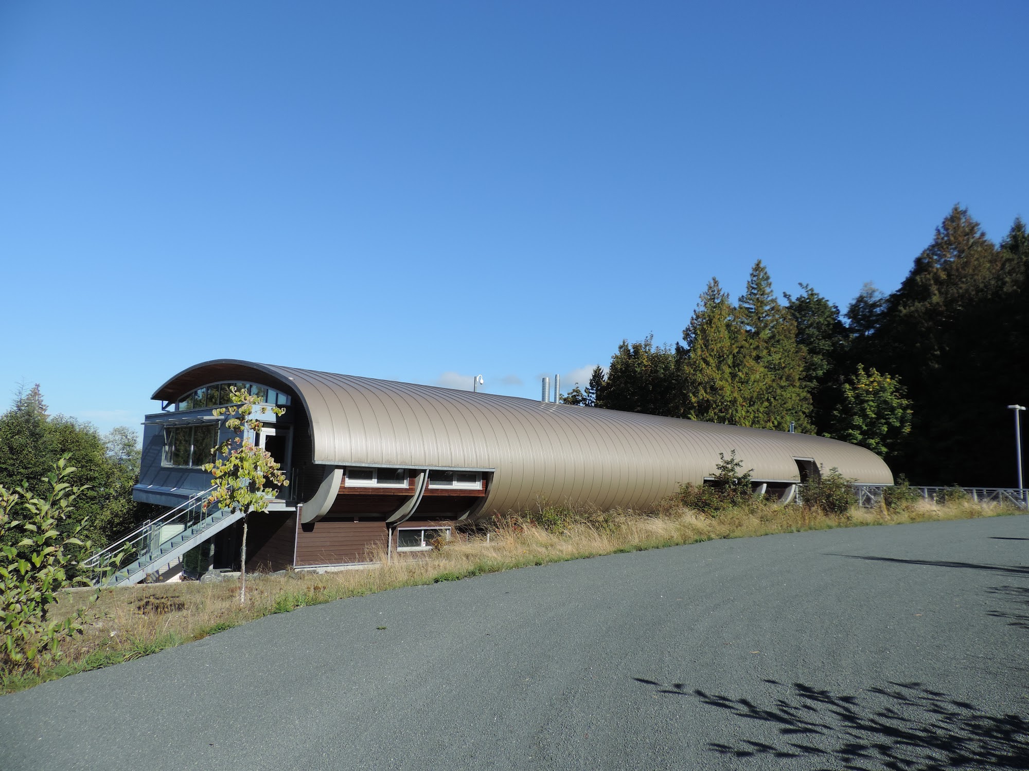VIU Shellfish Research Centre — completed roof by Nelson Roofing (photo 1)