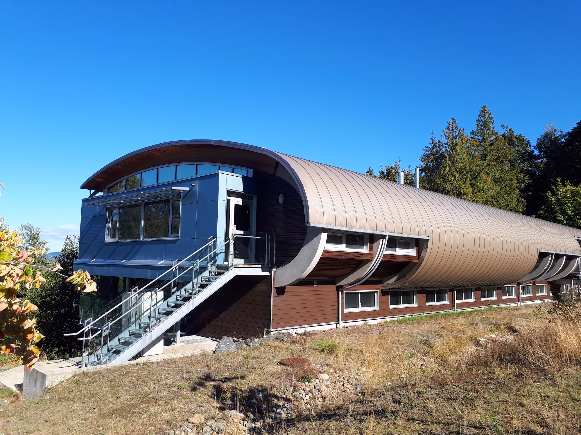 VIU Shellfish Research Centre — completed roof by Nelson Roofing (photo 11)
