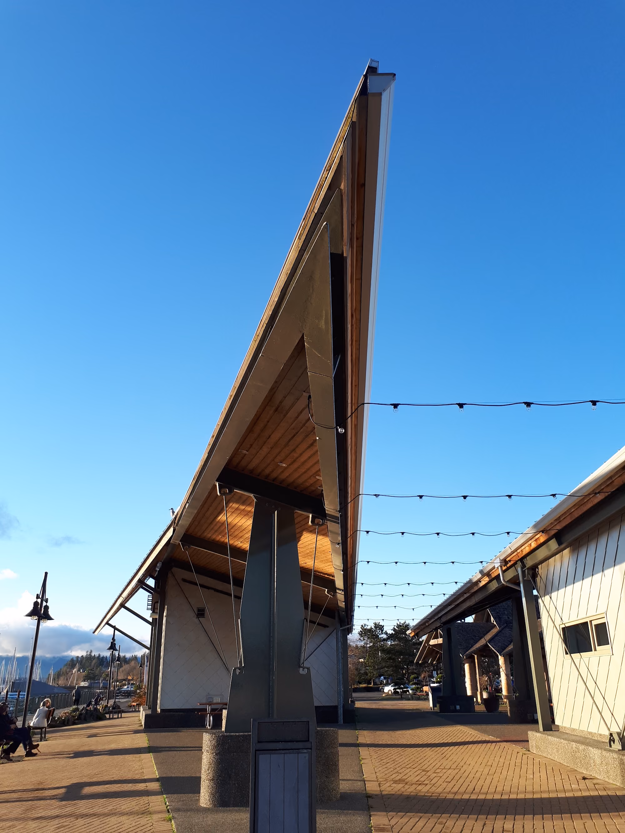Comox Marina Park — completed roof by Nelson Roofing (photo 1)