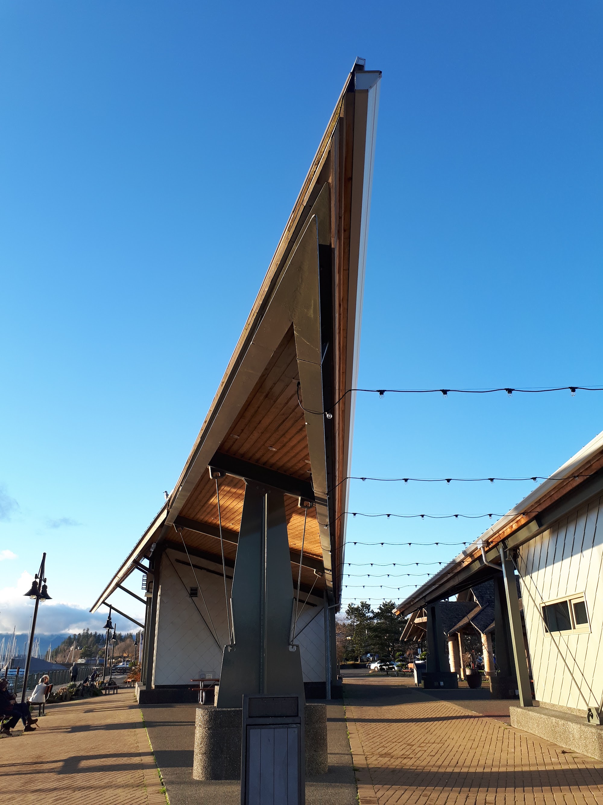 Comox Marina Park — completed roof by Nelson Roofing (photo 1)