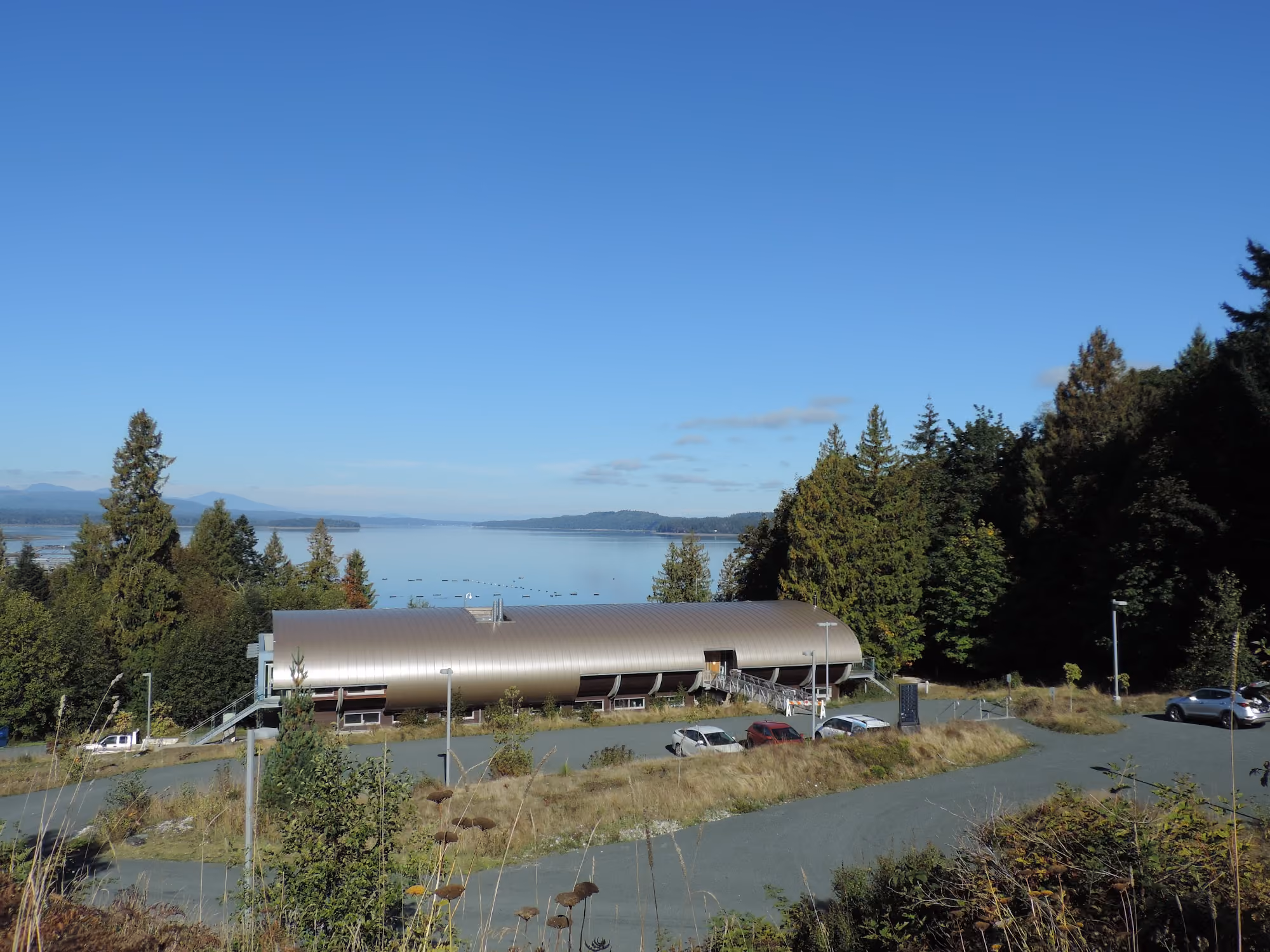 VIU Shellfish Research Centre — completed roof by Nelson Roofing (photo 3)