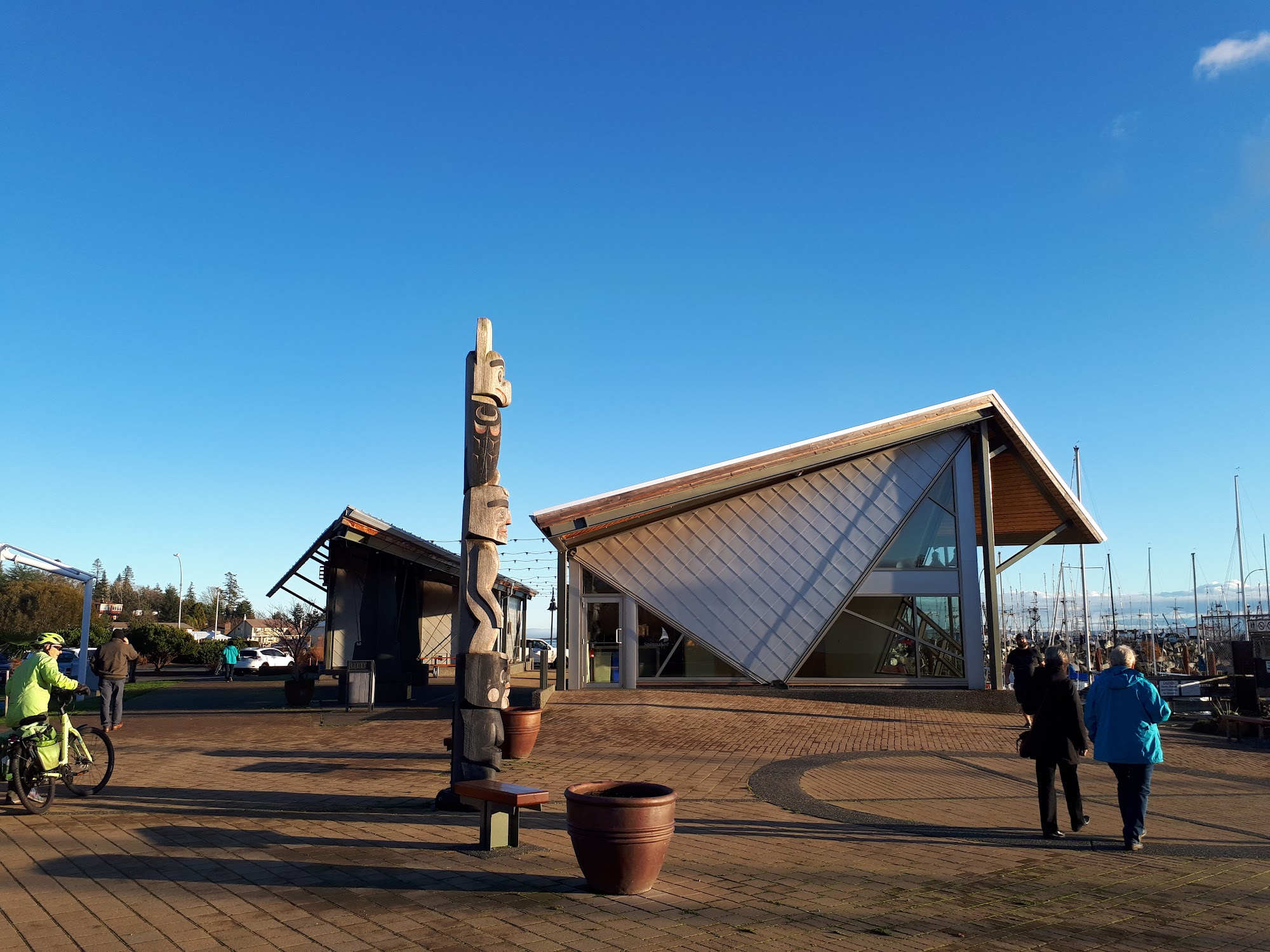 Comox Marina Park — completed roof by Nelson Roofing (photo 2)
