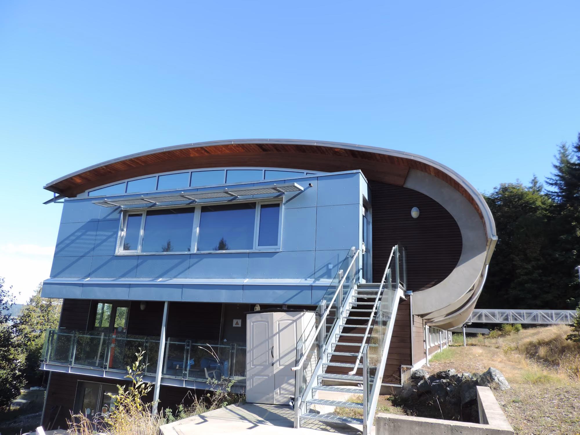 VIU Shellfish Research Centre — completed roof by Nelson Roofing (photo 10)