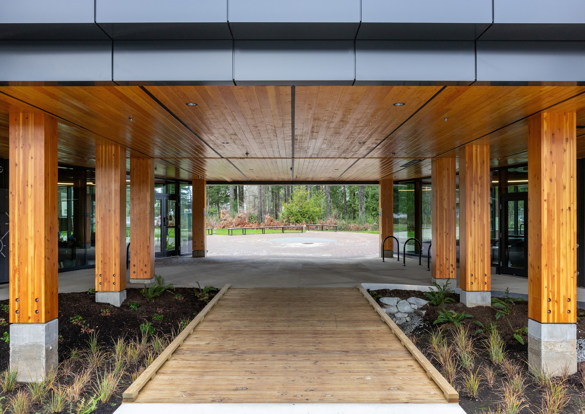 North Island College Student Housing — completed sheet-metal cladding by Nelson Roofing (photo 10)
