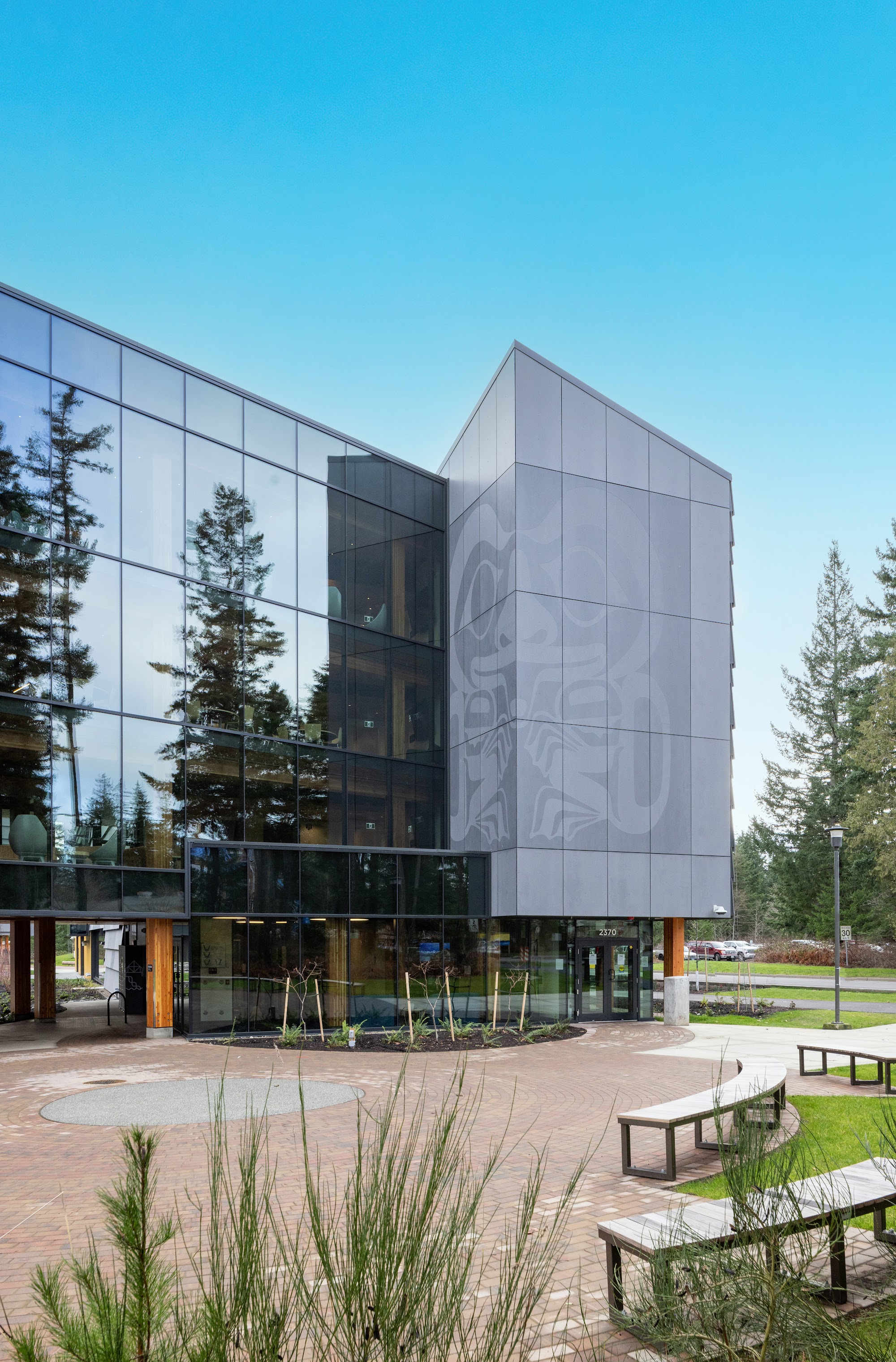 North Island College Student Housing — completed sheet-metal cladding by Nelson Roofing (photo 4)