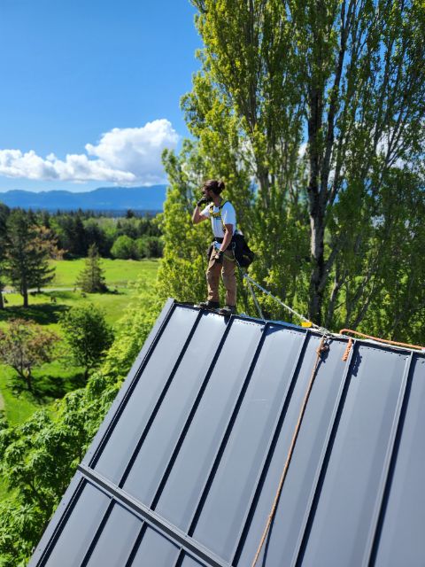 Jeffrey Rubinoff Sculpture Park — completed roof by Nelson Roofing (photo 4)