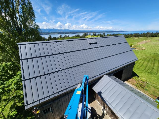 Jeffrey Rubinoff Sculpture Park — completed roof by Nelson Roofing (photo 12)