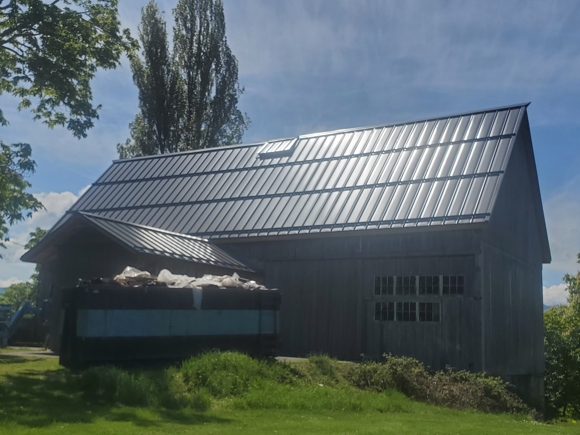 Jeffrey Rubinoff Sculpture Park — completed roof by Nelson Roofing (photo 5)