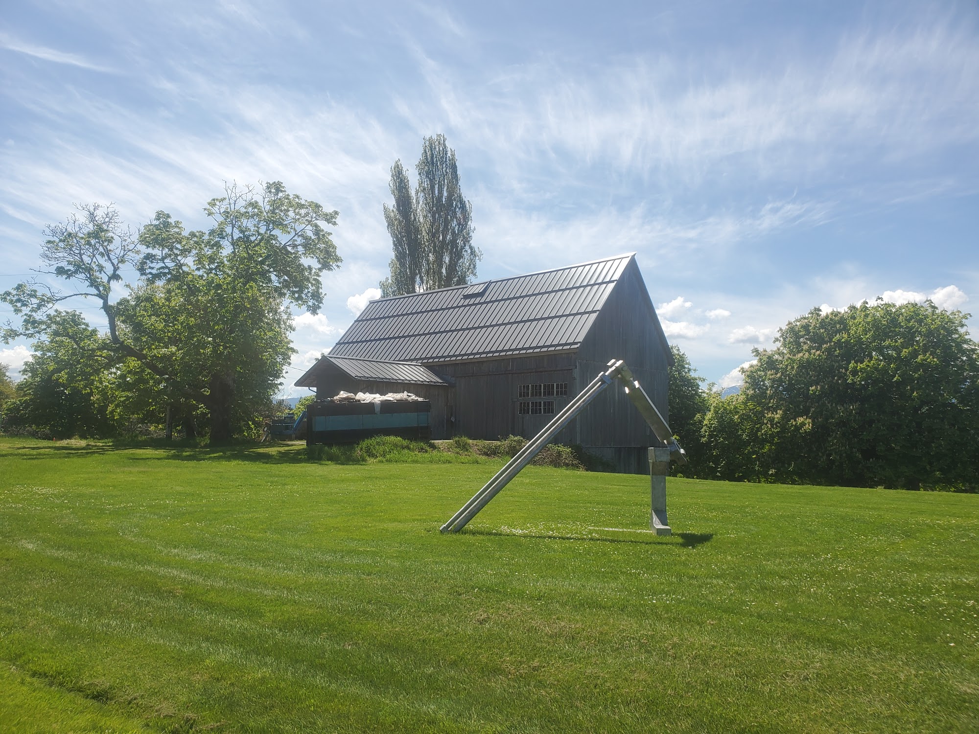Jeffrey Rubinoff Sculpture Park — completed roof by Nelson Roofing (photo 7)