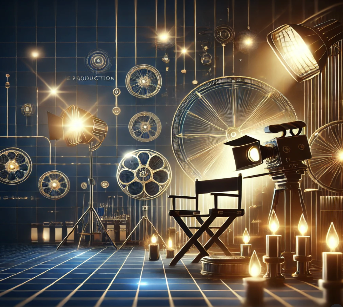 image of mourning family