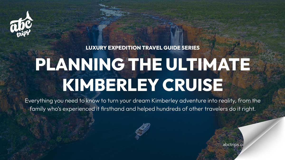 Cover page from the Kimberley Cruise Planning Guide