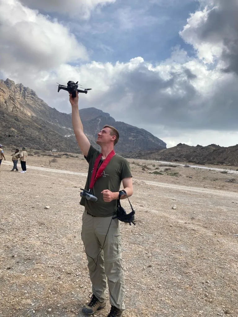 Using drones to survey frankincense trees