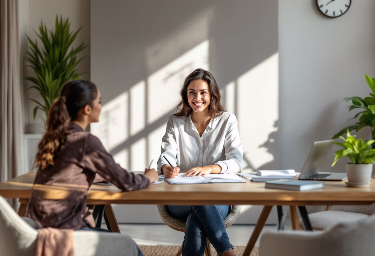 image of a person researching online (for a social media and communication)