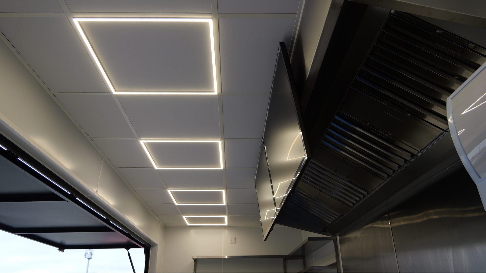 square LED lights