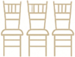 Logo of empty chairs