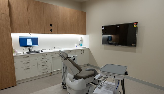 Treatment room at Lumi Dental
