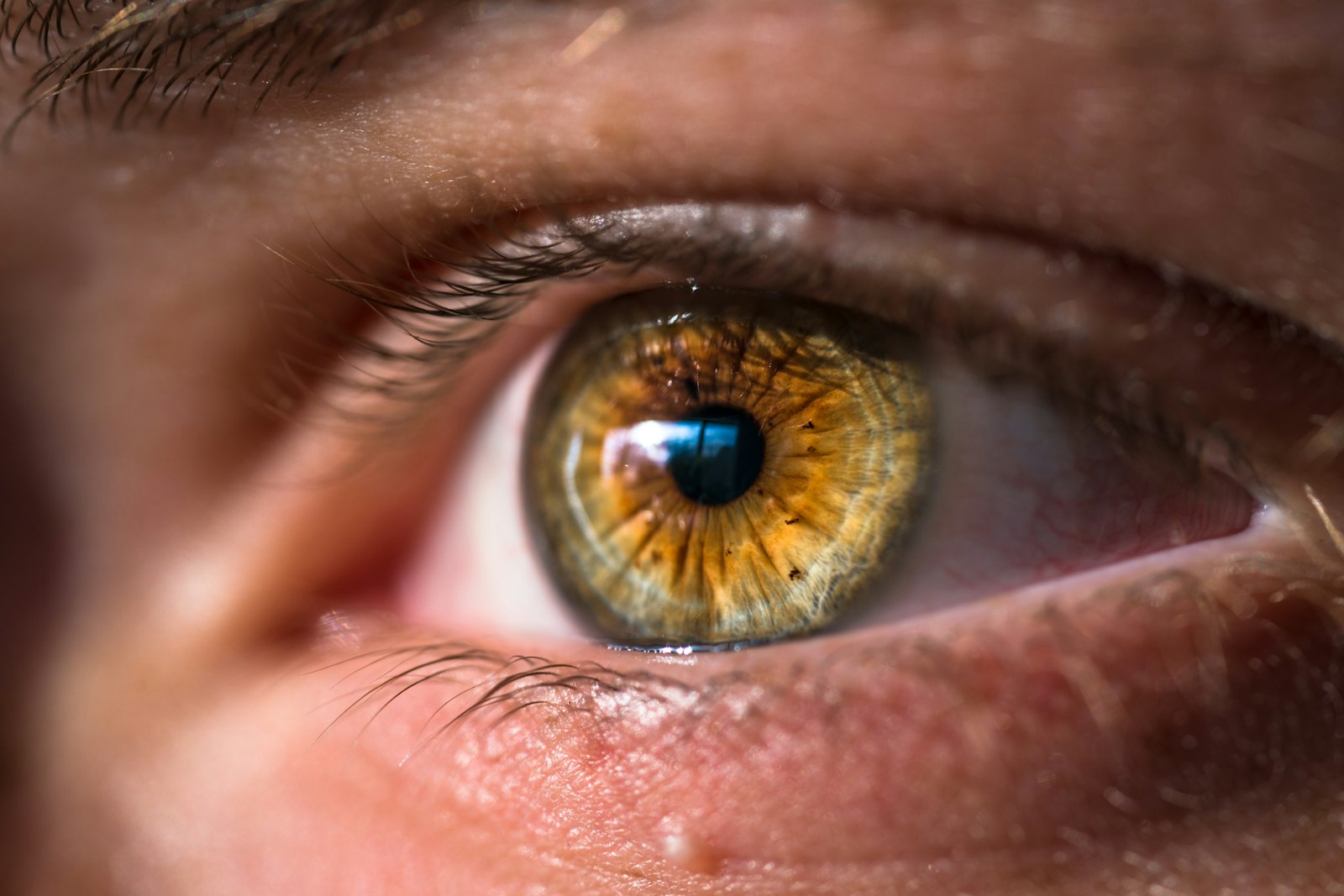 Why the whites of your eyes change how white your teeth look
