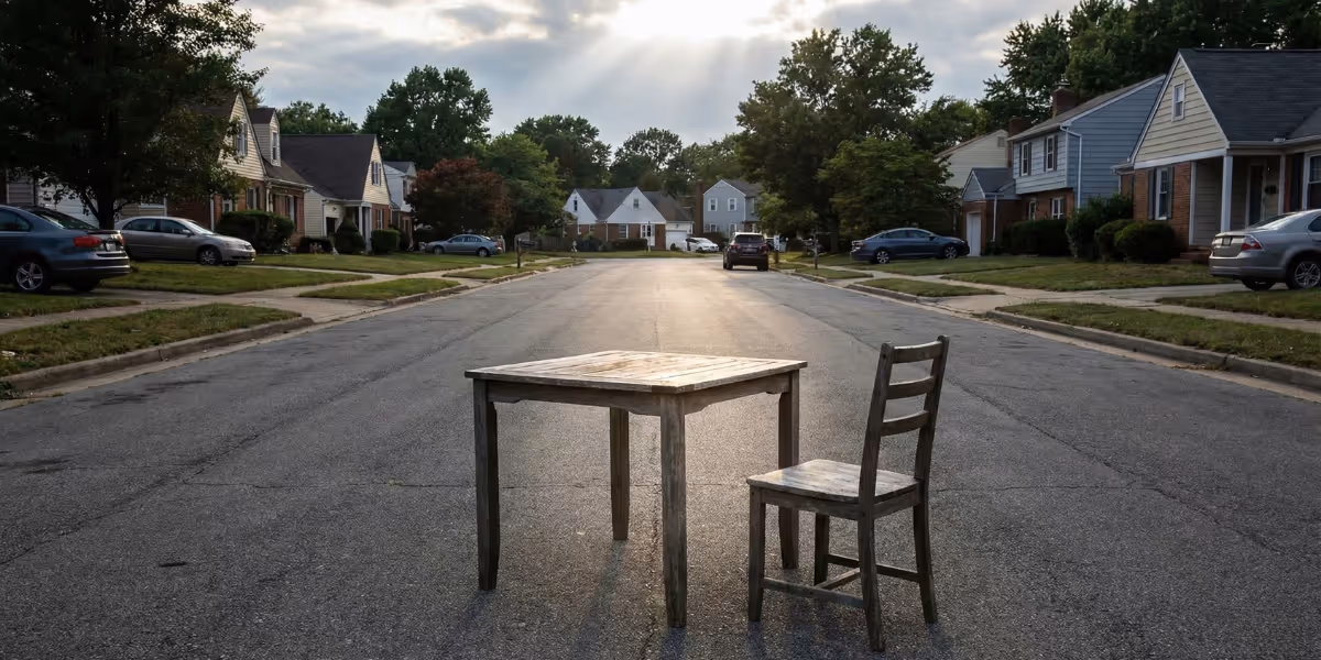 Coffee table ready for conversation