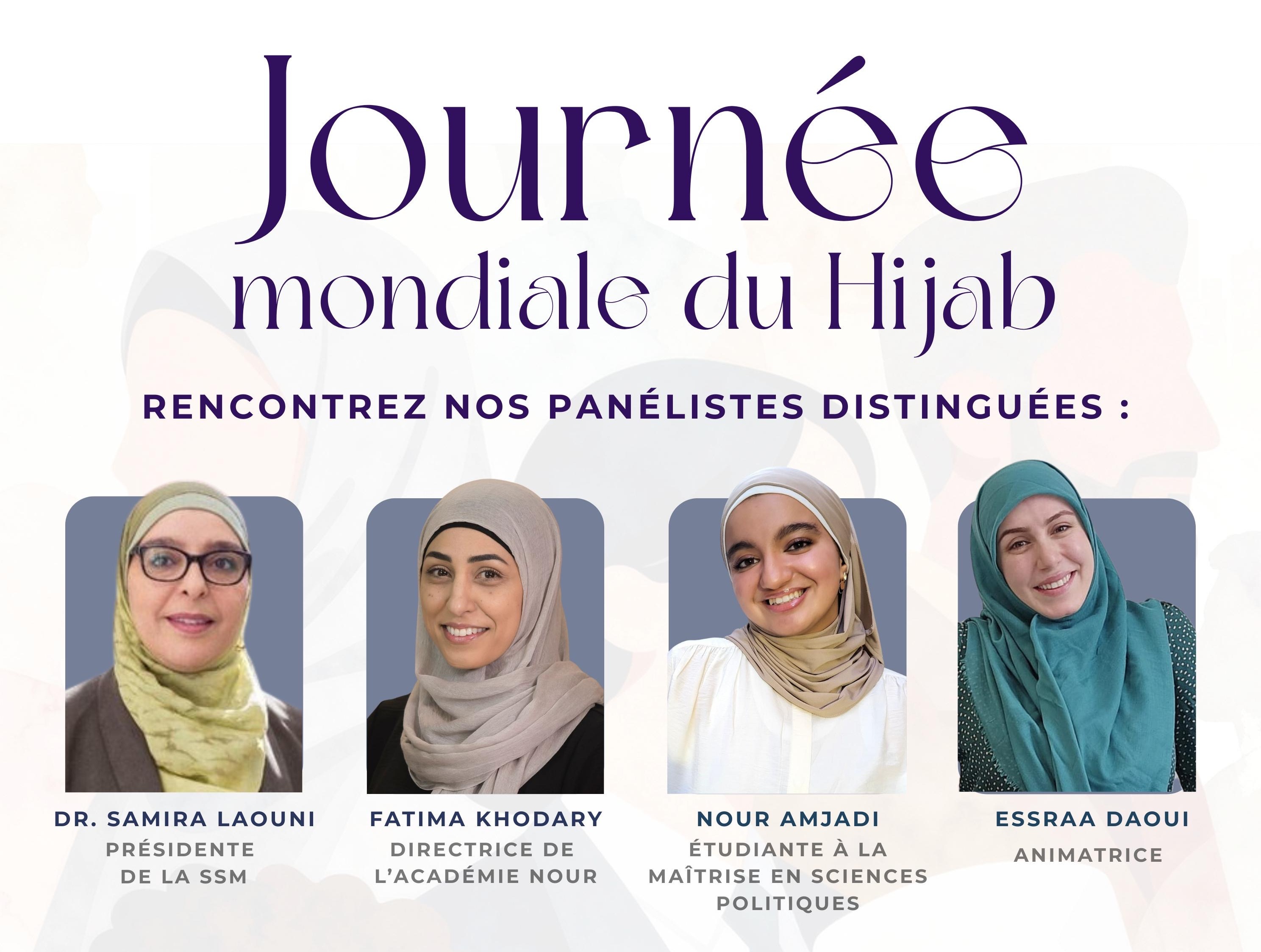 Panel discussion on hijab and current laws at the Montreal Muslim Community Center, Muslim Awareness Week 2026