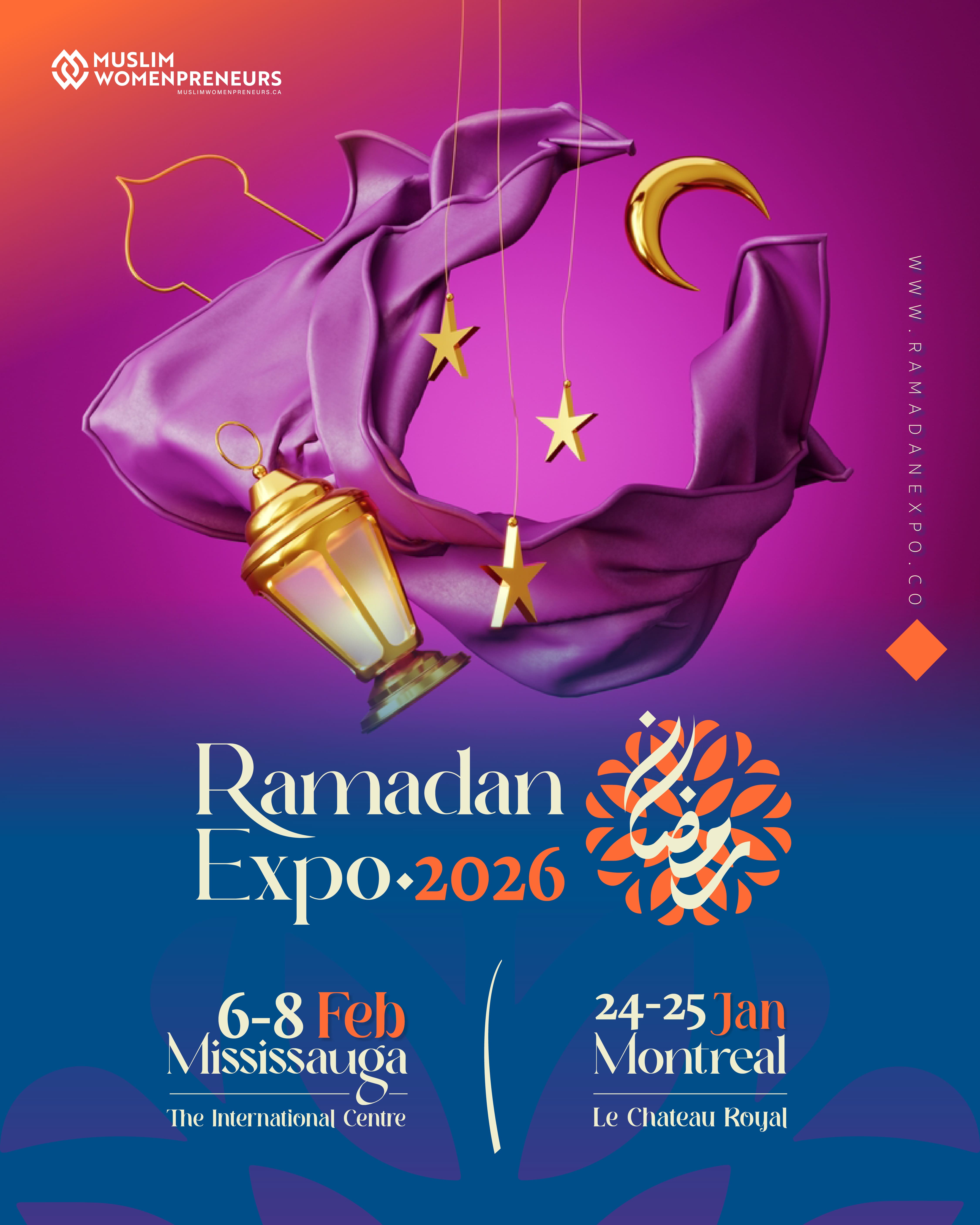 Ramadan Expo 2026 main event poster — SSM-MAW Building Bridges booth