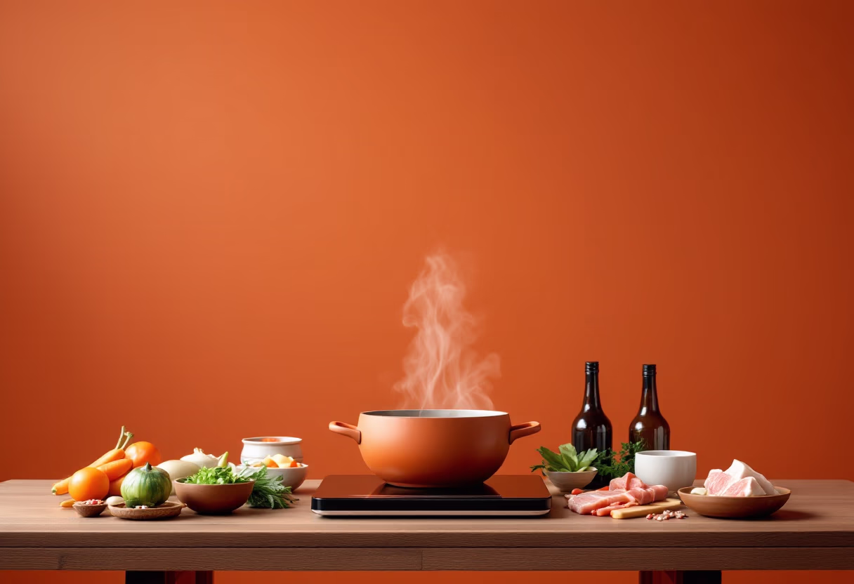 image of a cozy dining setting for a japanese restaurant