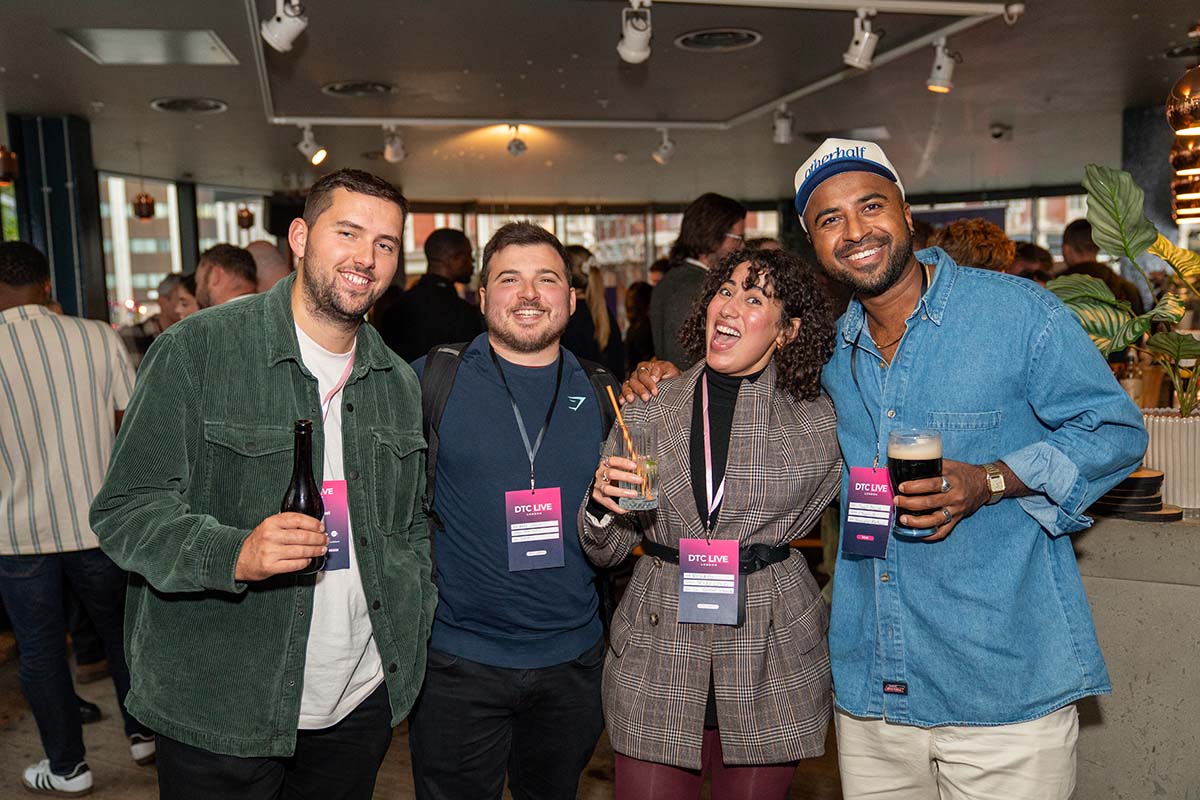 Delegates networking at the DTC Live Connect LDN conference in London