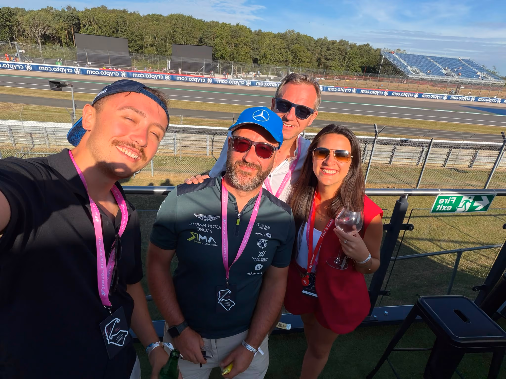 An image from DTC Live's experience at Silverstone race track