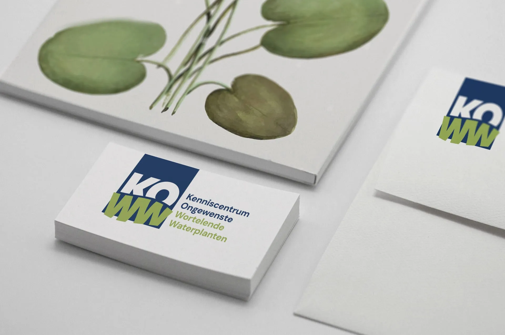 logo op visitekaartjes