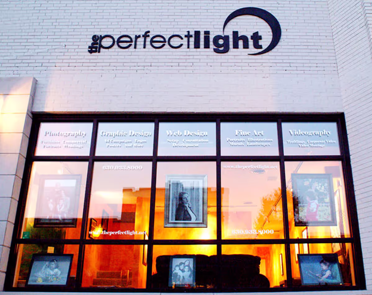 The Perfect Light studio front facade