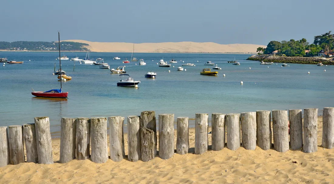 Plage des pieds rouges au Cap Ferret