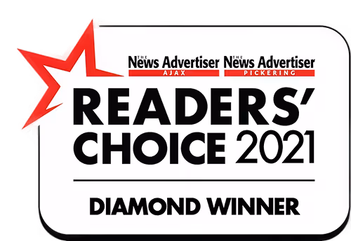 Readers Choice Diamond Award 2021 Ajax Pickering