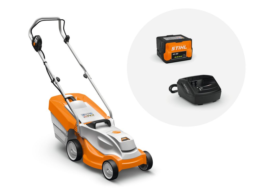 Stihl RMA 235, mit Akku AK 30 und Ladegerät AL 101