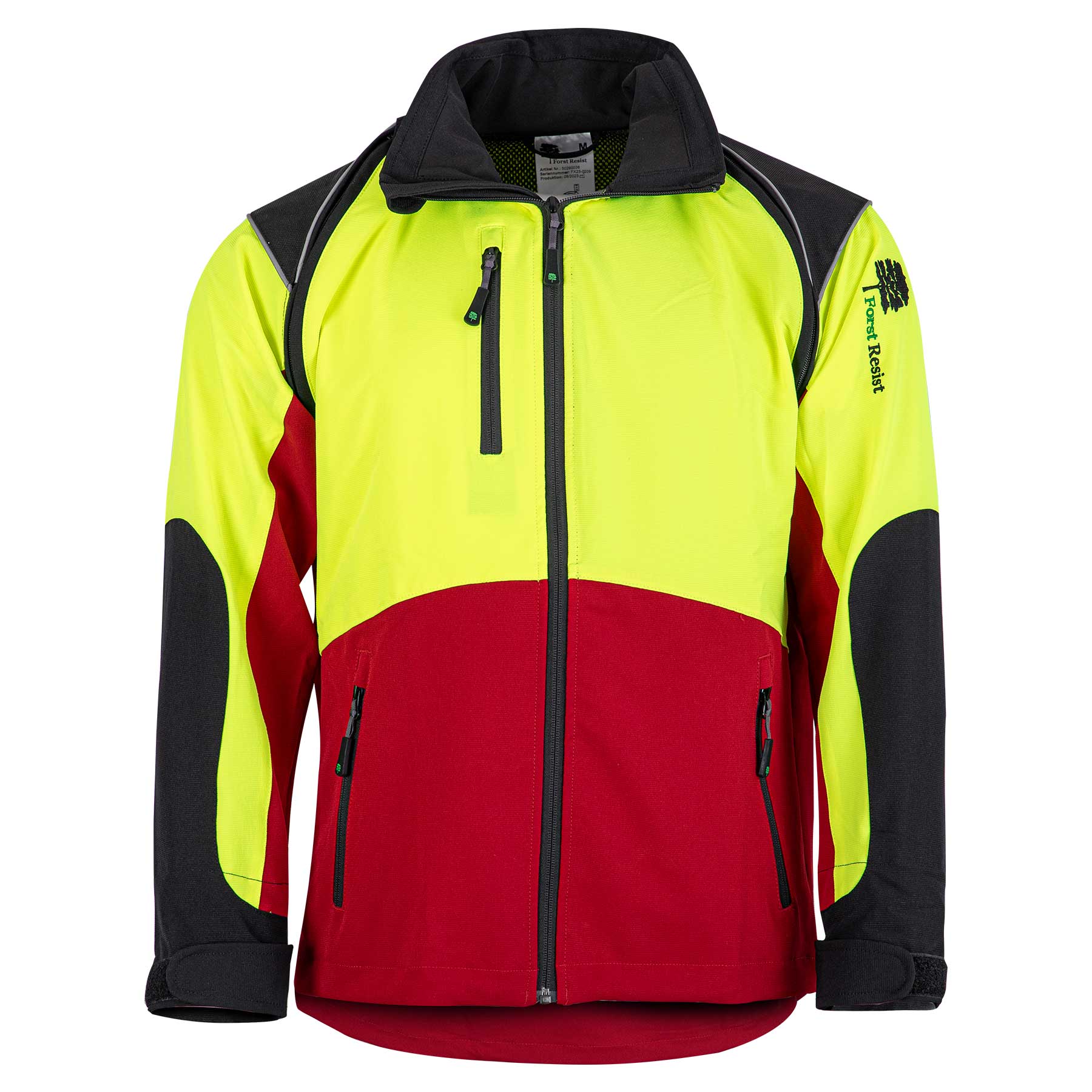 Forst Resist Arbeitsjacke 2in1 mit abnehmbaren Ärmeln