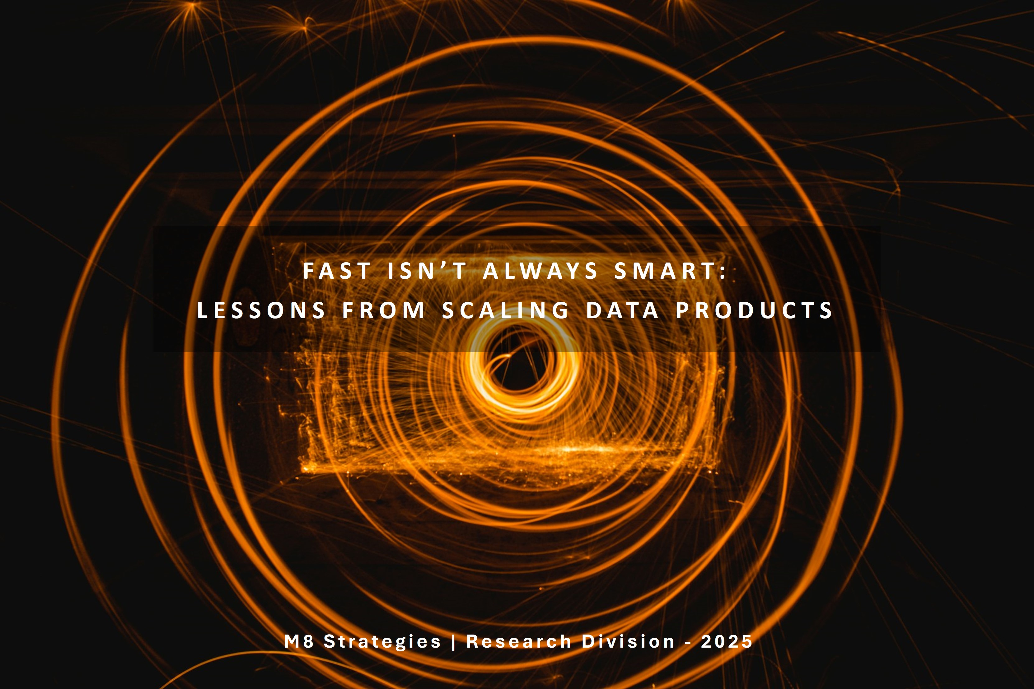 Fast Isn’t Always Smart: Lessons From Scaling Data Products