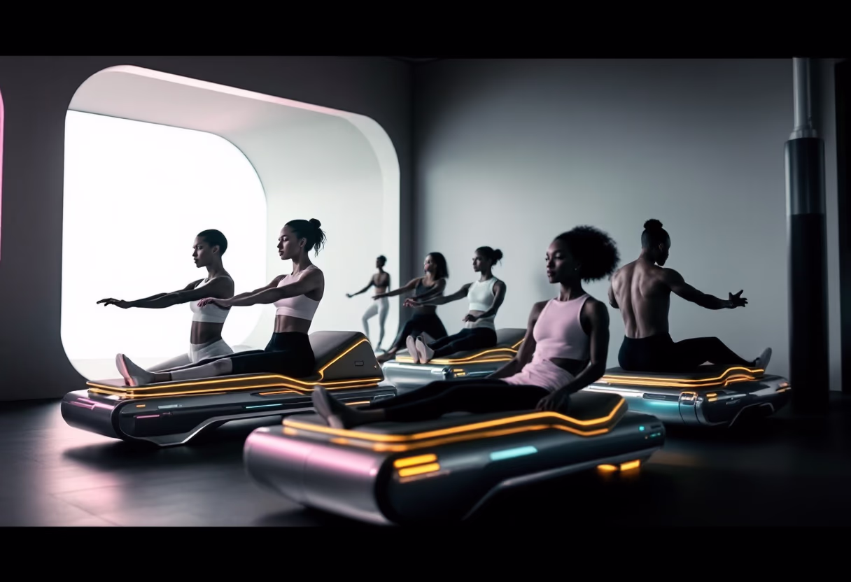 image of people working out (for a gym)