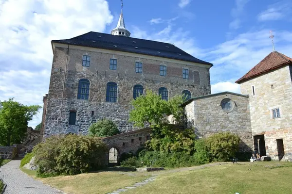 En av fløybygningene på Akershus festning - Akershus Slott