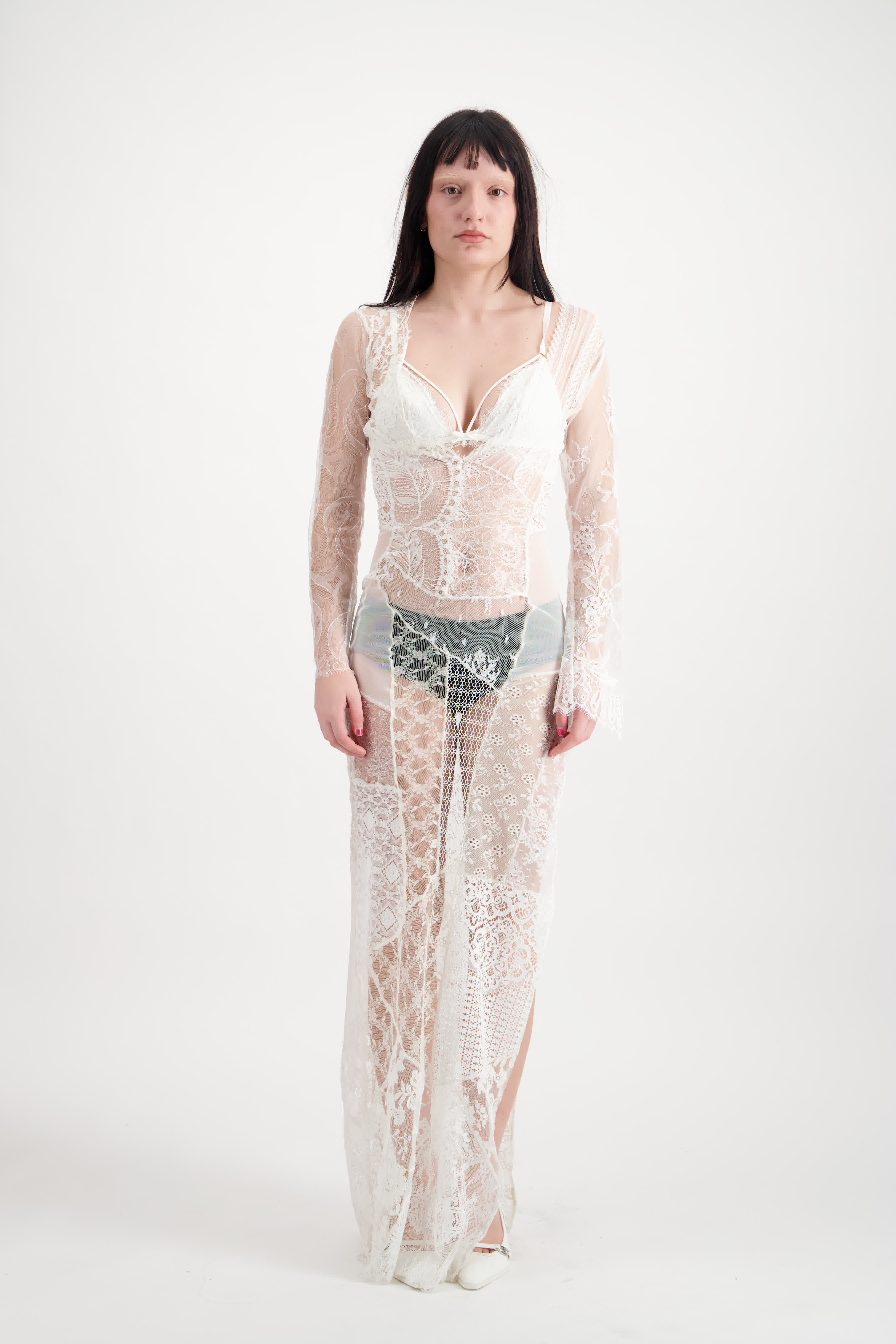 Robe Dentelles Blanches